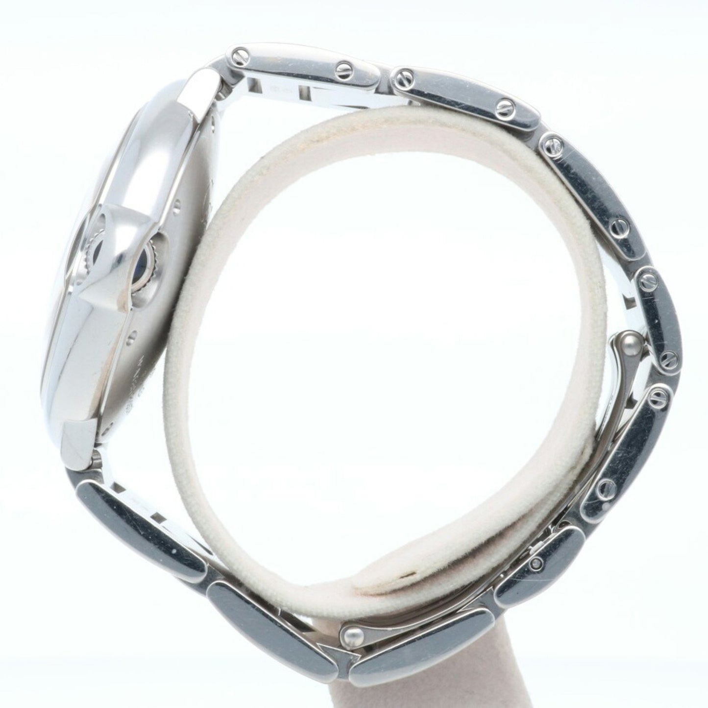 Cartier White Steel Ballon Bleu