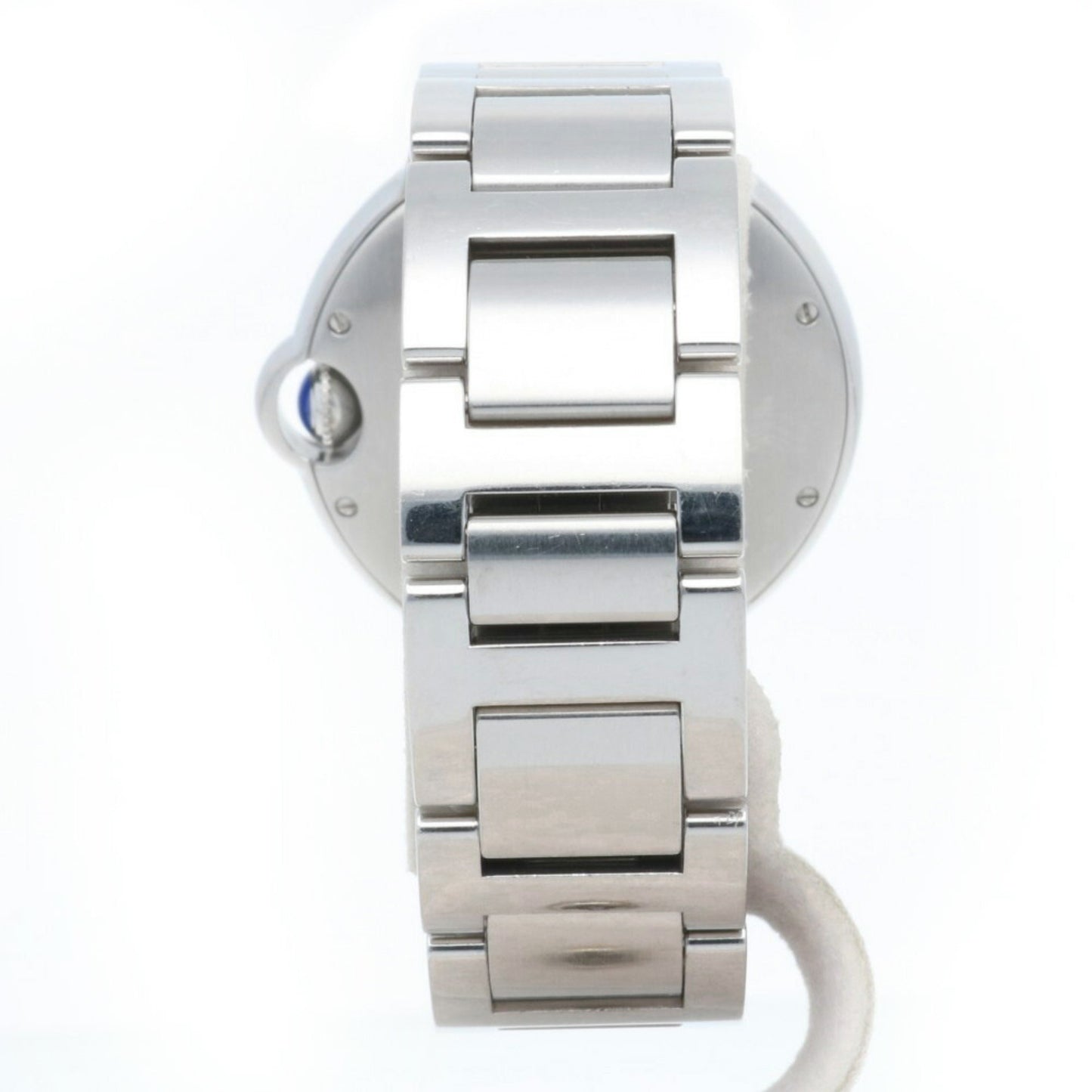 Cartier White Steel Ballon Bleu