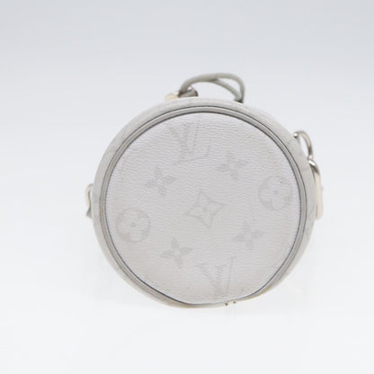 Louis Vuitton White Leather Chalk Nano