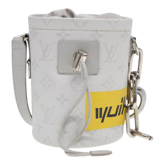 Louis Vuitton White Leather Chalk Nano