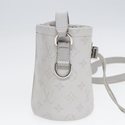 Louis Vuitton White Leather Chalk Nano