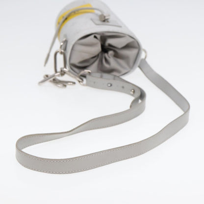 Louis Vuitton White Leather Chalk Nano