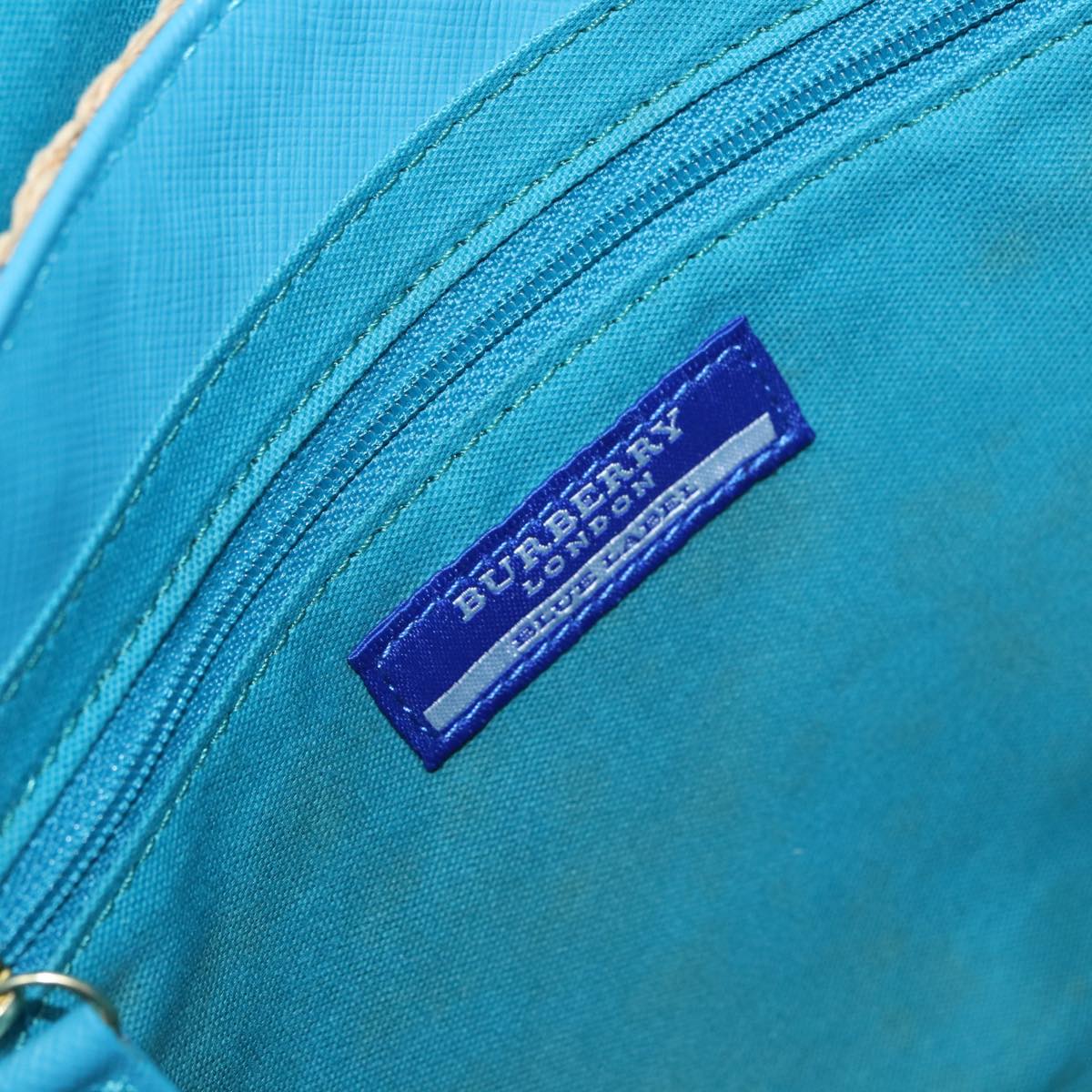 Burberry Blue Leather Shoulder