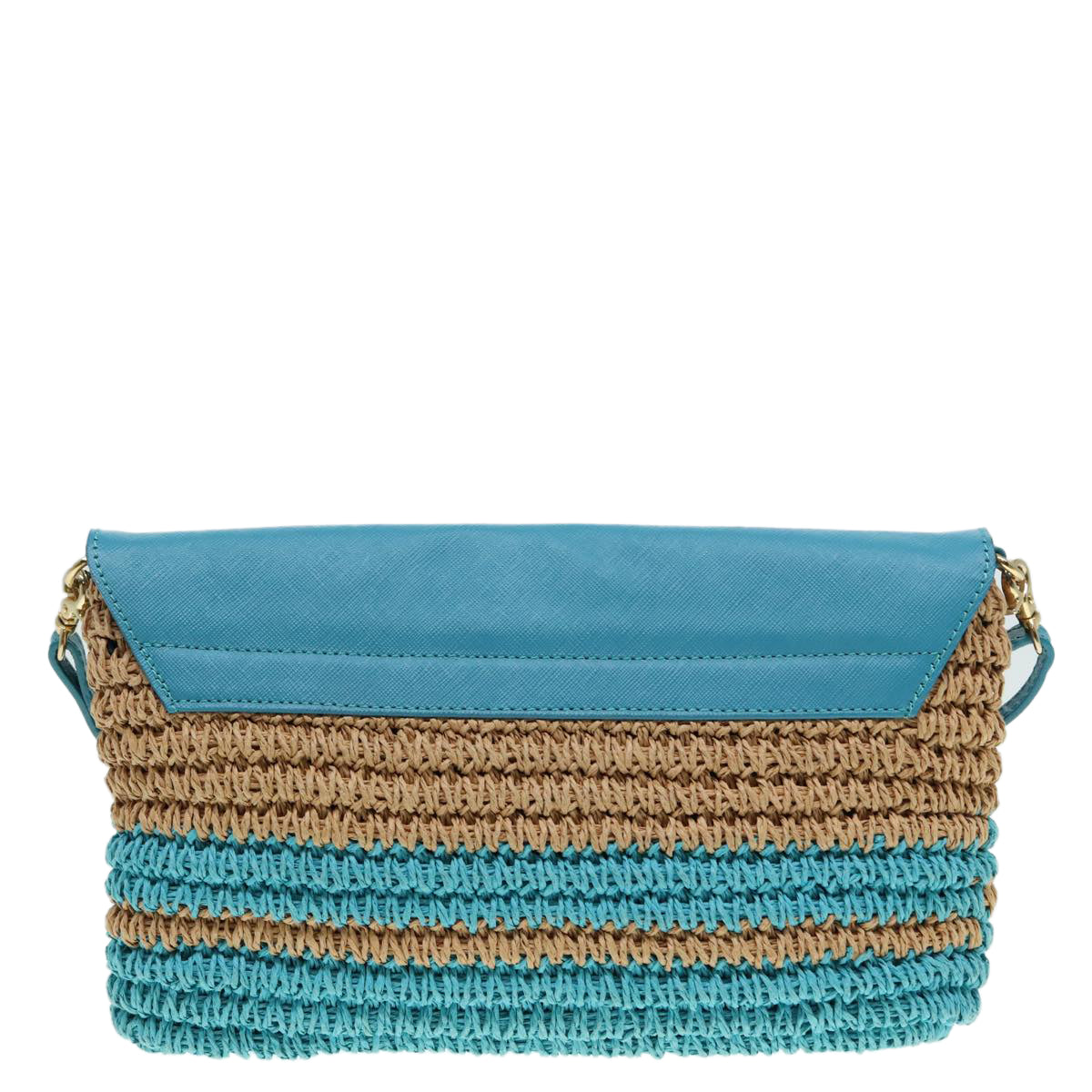 Burberry Blue Leather Shoulder