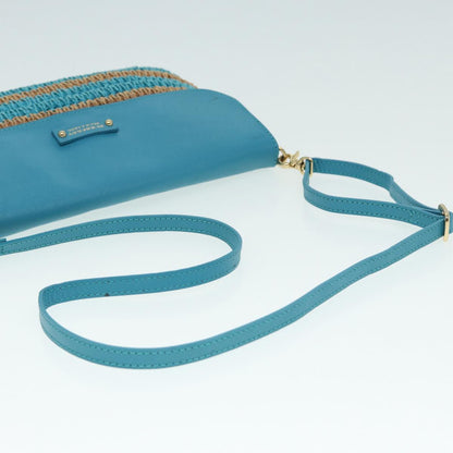Burberry Blue Leather Shoulder