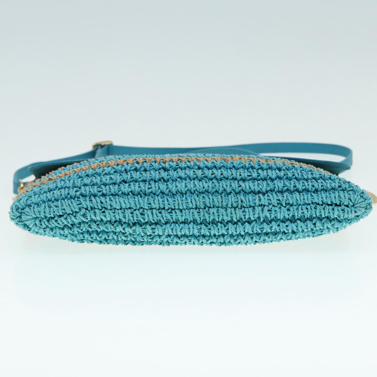 Burberry Blue Leather Shoulder
