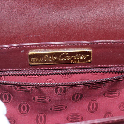 Cartier Red Leather Must De Cartier