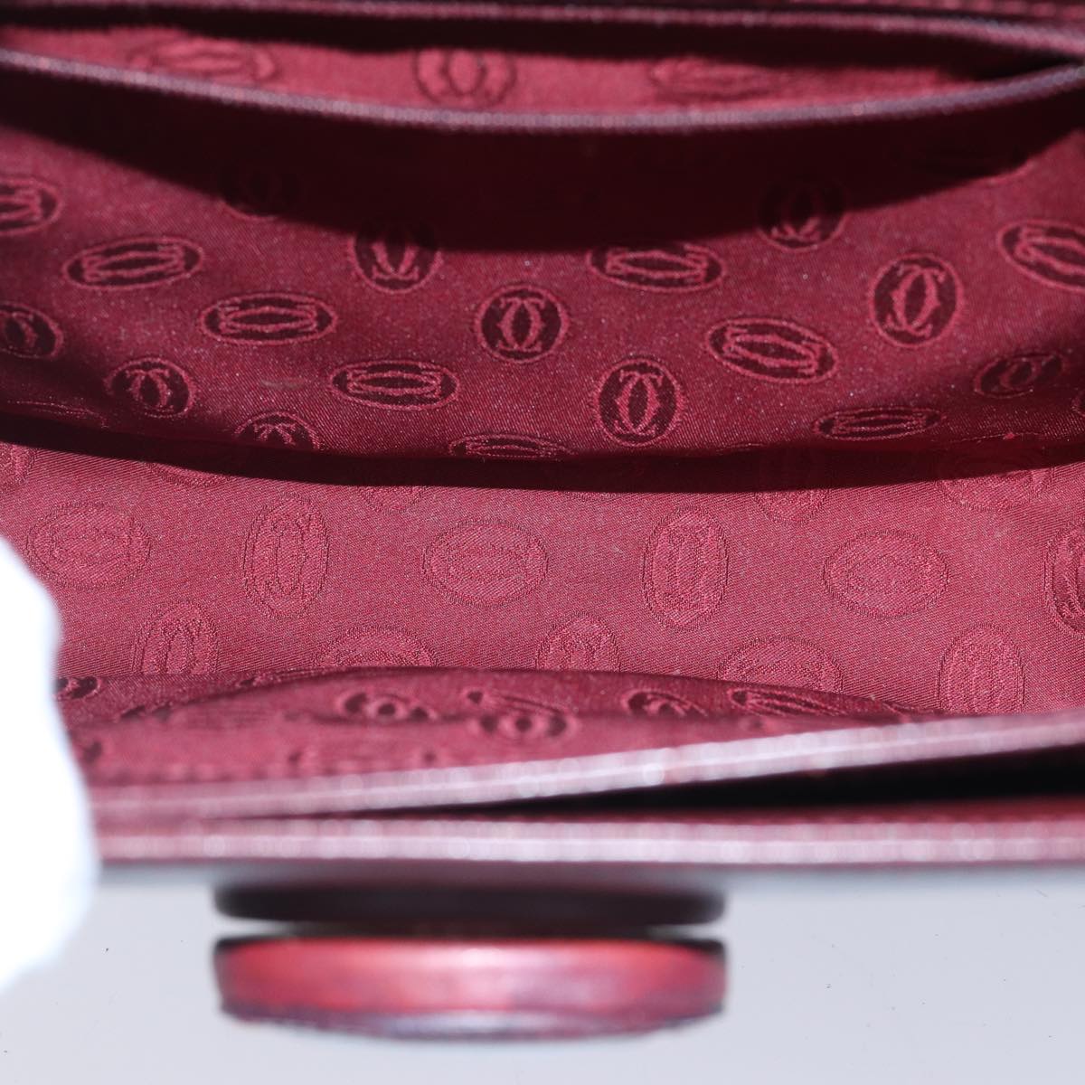 Cartier Red Leather Must De Cartier