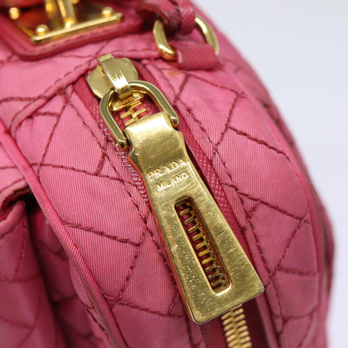 Prada Pink Synthetic Tessuto