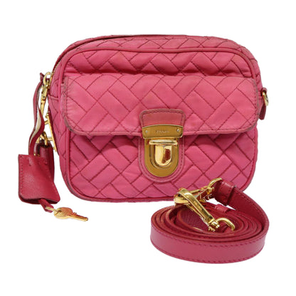 Prada Pink Synthetic Tessuto
