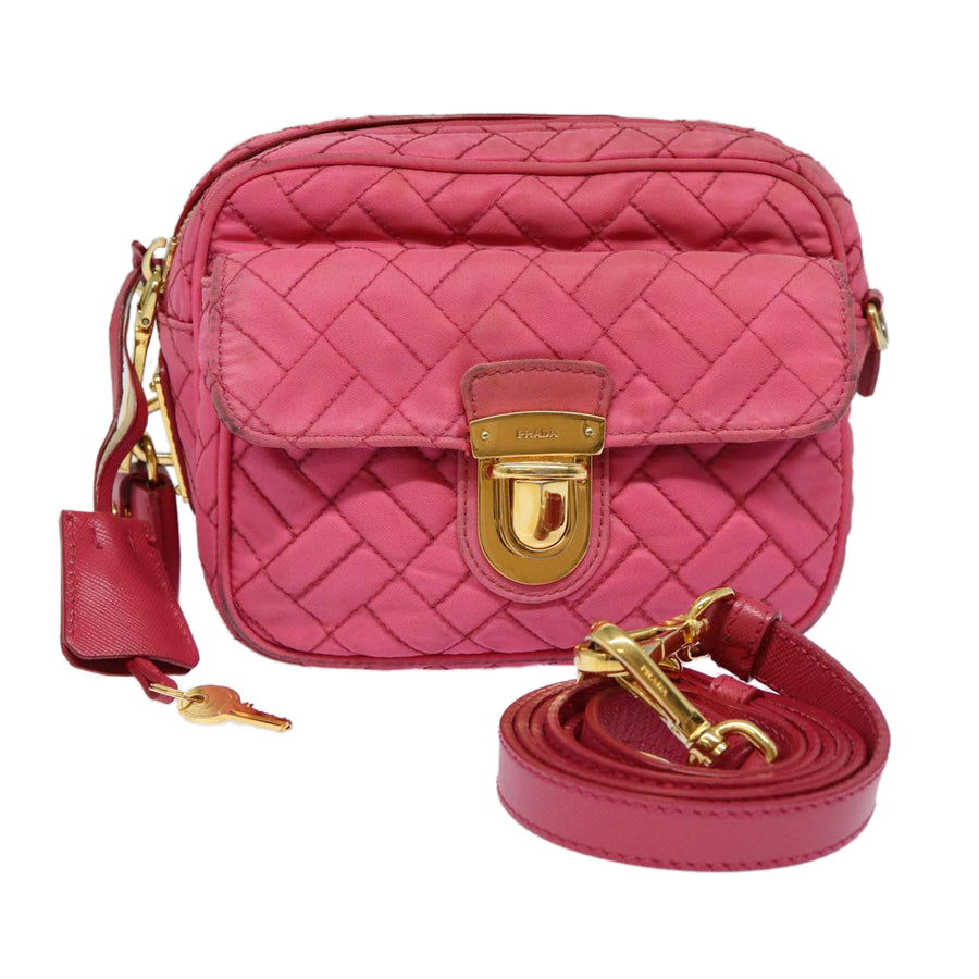 Prada Pink Synthetic Tessuto