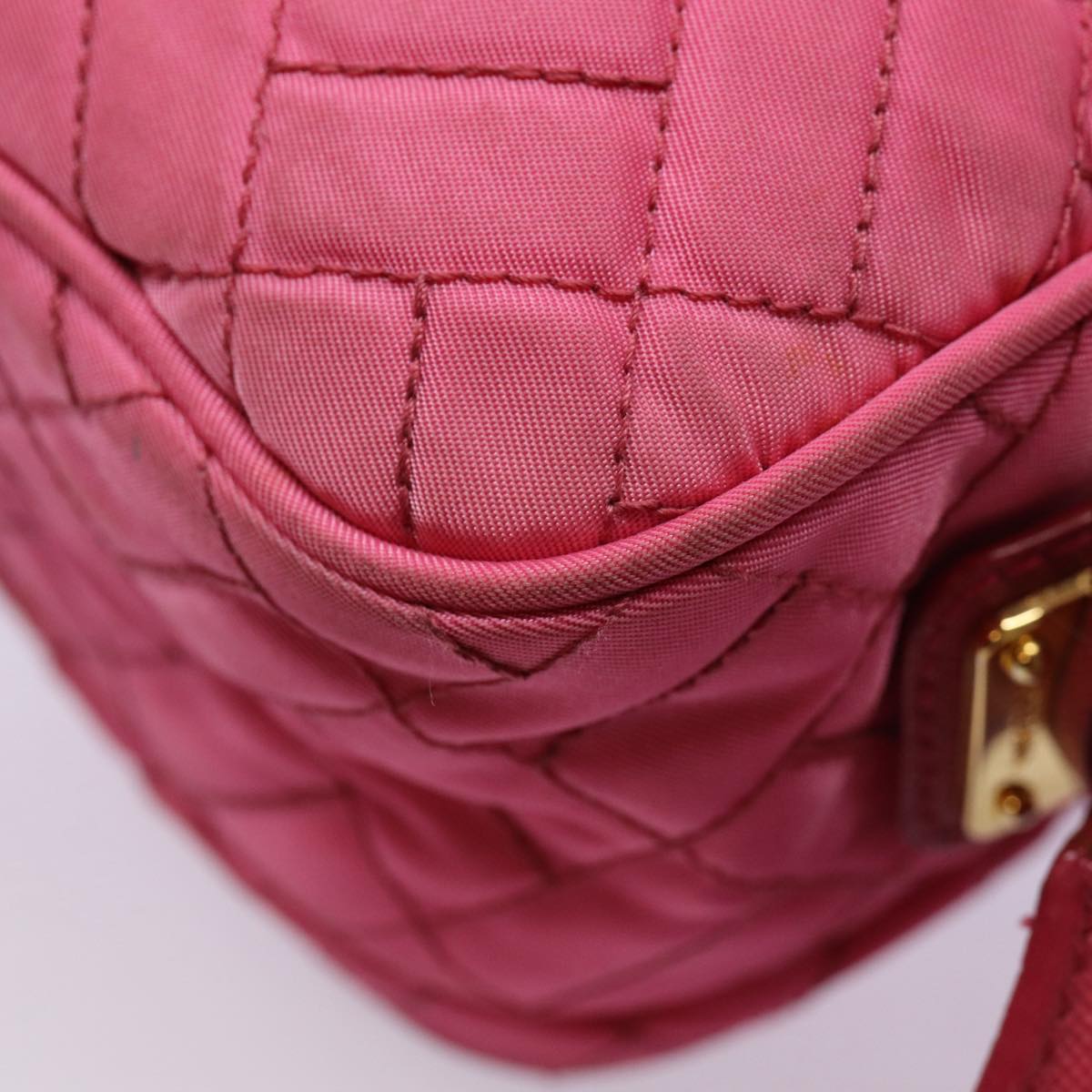 Prada Pink Synthetic Tessuto