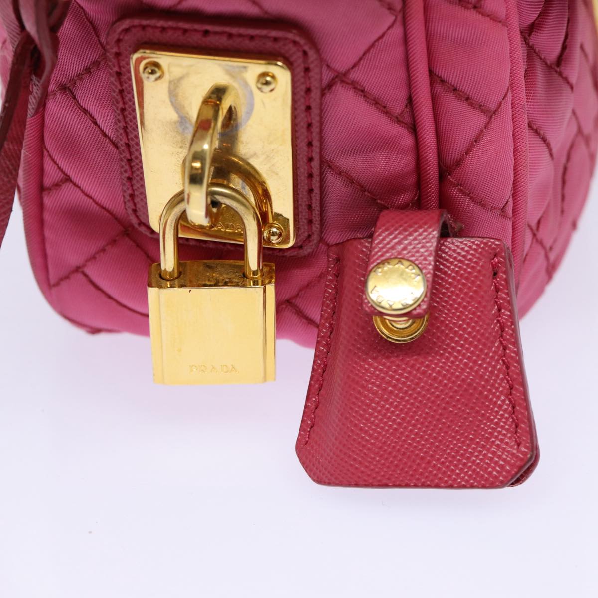 Prada Pink Synthetic Tessuto