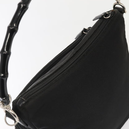 Gucci Black Synthetic Bamboo