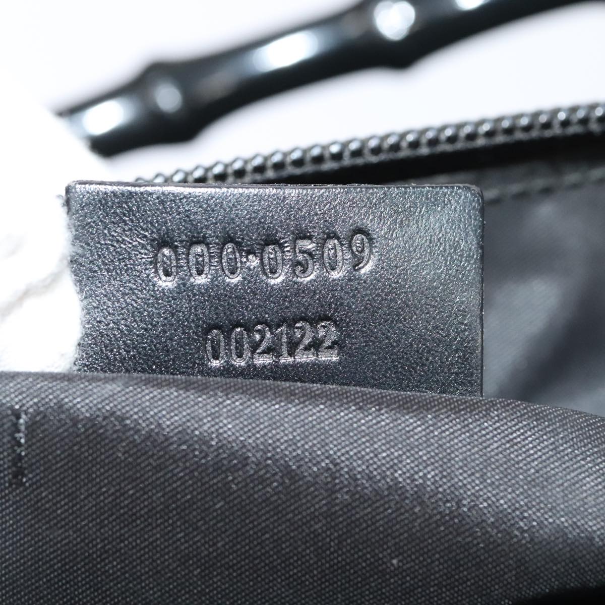 Gucci Black Synthetic Bamboo