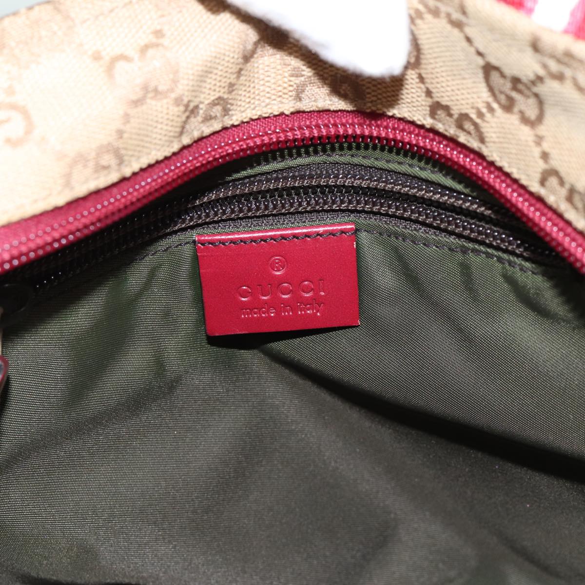 Gucci Brown Canvas Sherry