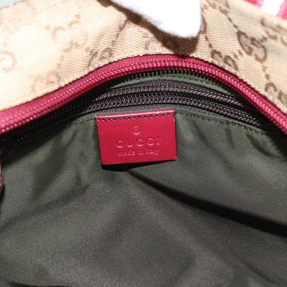 Gucci Brown Canvas Sherry