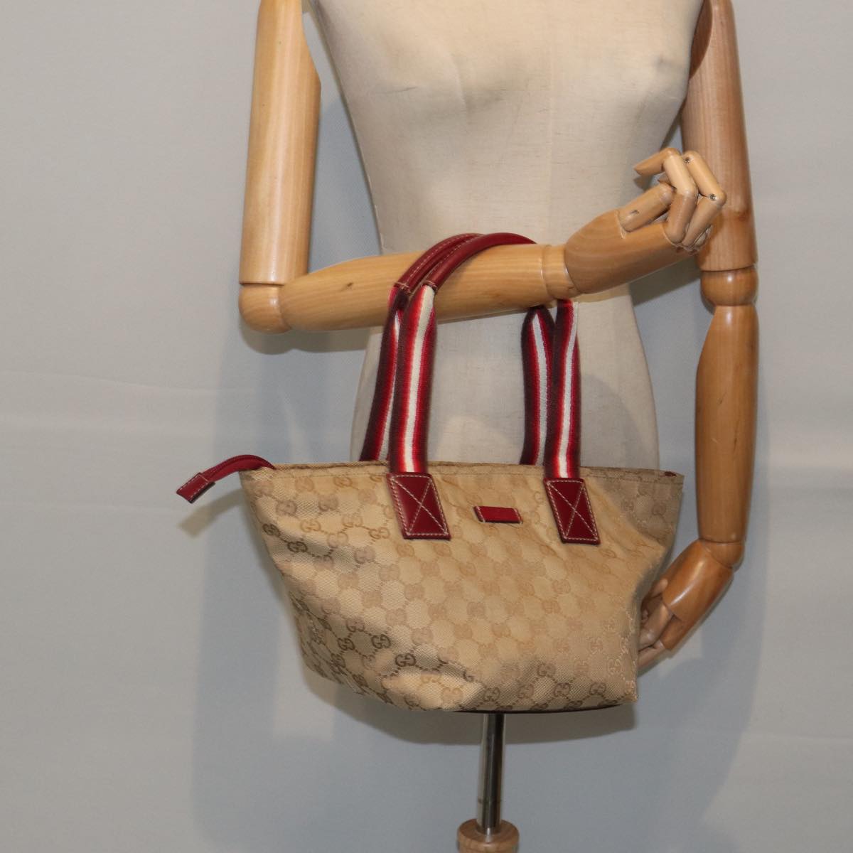 Gucci Brown Canvas Sherry