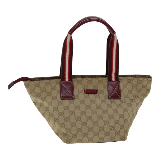 Gucci Brown Canvas Sherry