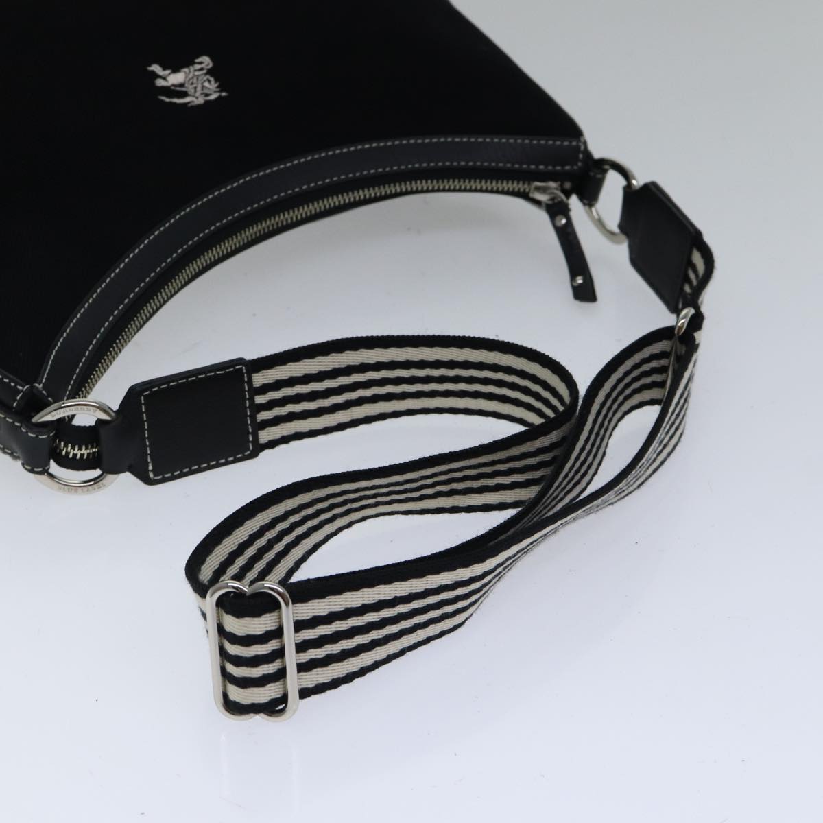 Burberry Black Canvas Blue Label