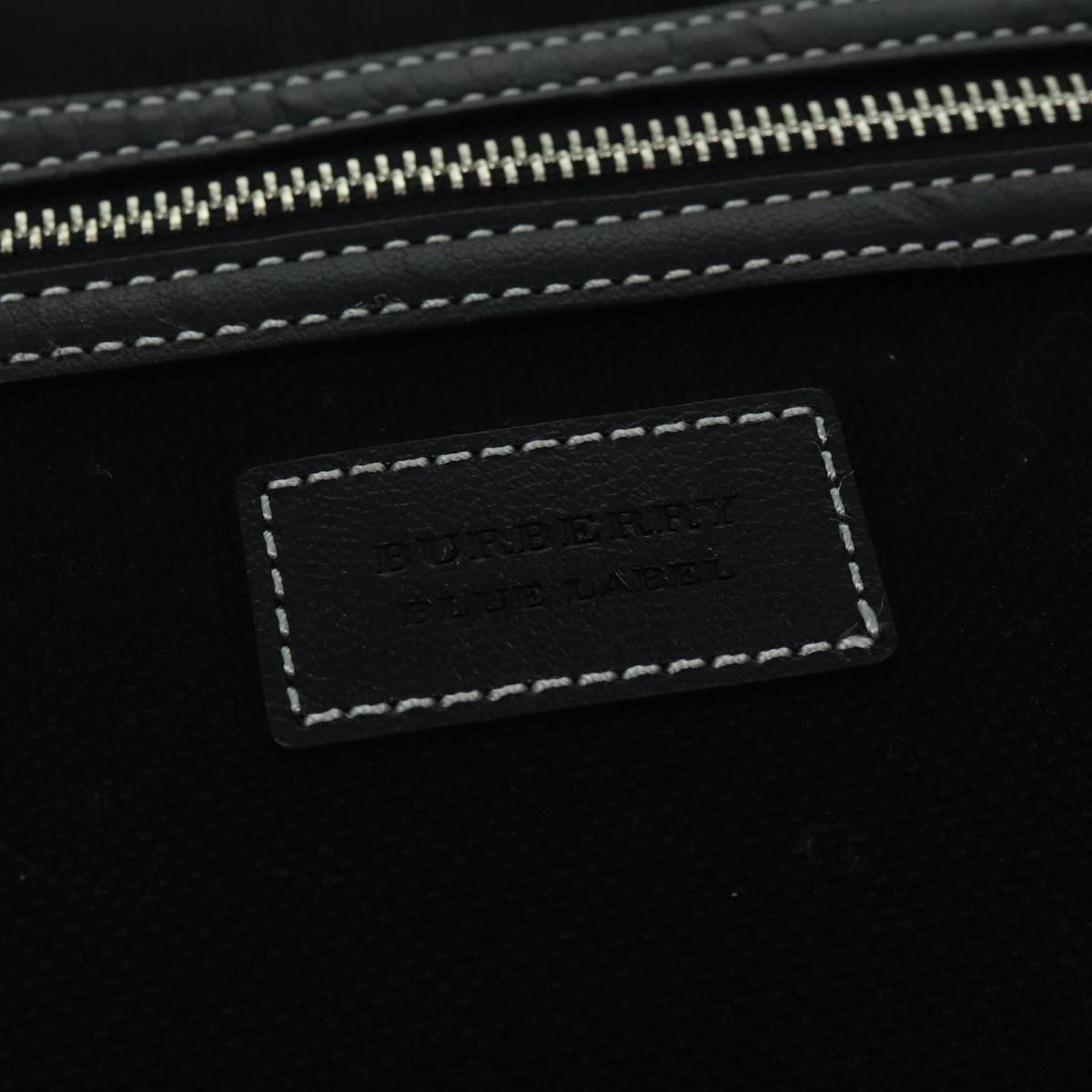 Burberry Black Canvas Blue Label