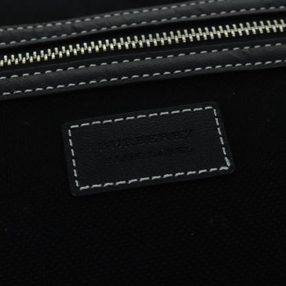 Burberry Black Canvas Blue Label