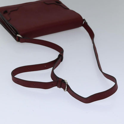Cartier Red Leather Shoulder