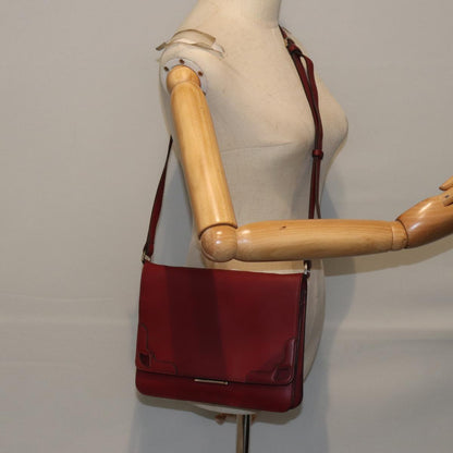Cartier Red Leather Shoulder