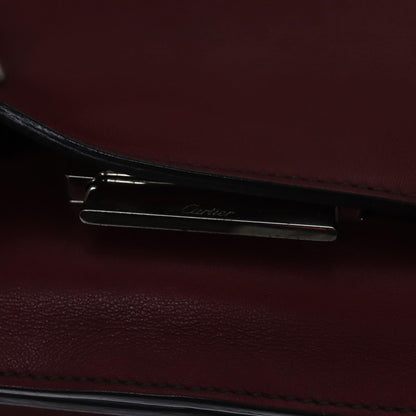 Cartier Red Leather Shoulder
