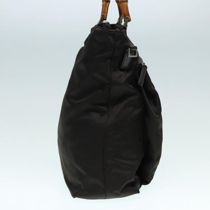 Gucci Brown Synthetic Bamboo