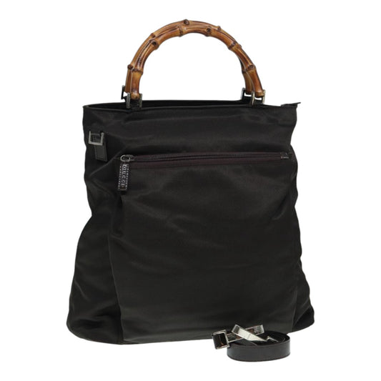 Gucci Brown Synthetic Bamboo
