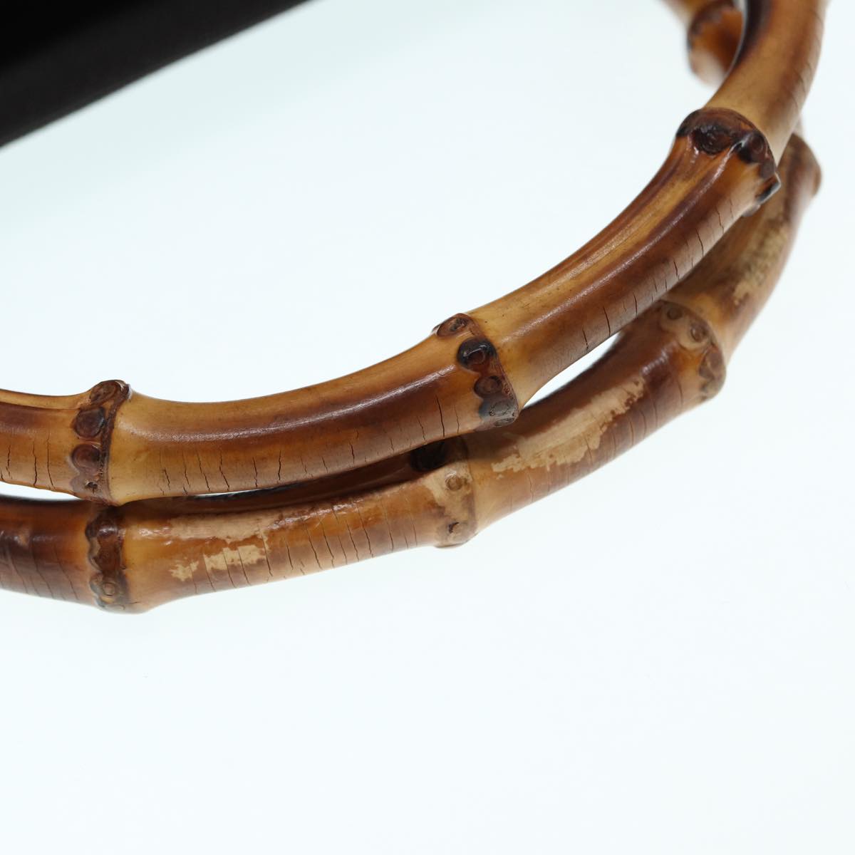 Gucci Brown Synthetic Bamboo