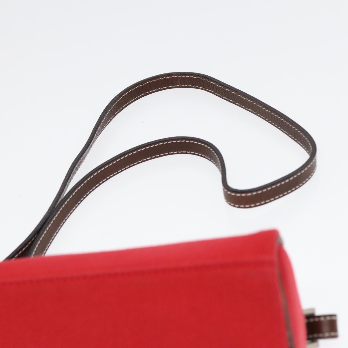 Burberry Red Canvas Blue Label