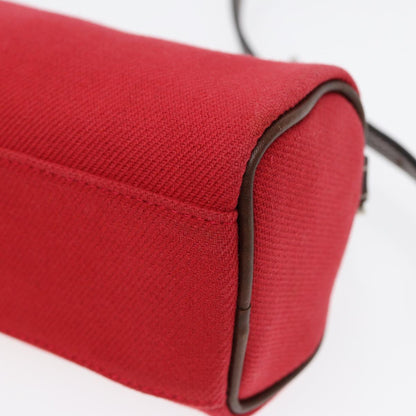 Burberry Red Canvas Blue Label