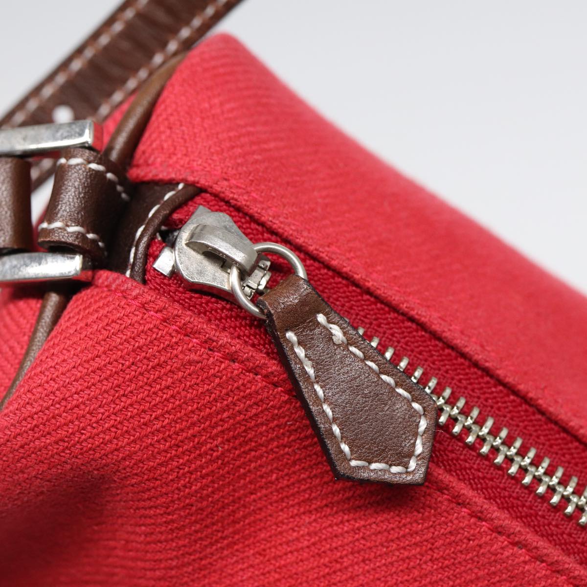 Burberry Red Canvas Blue Label