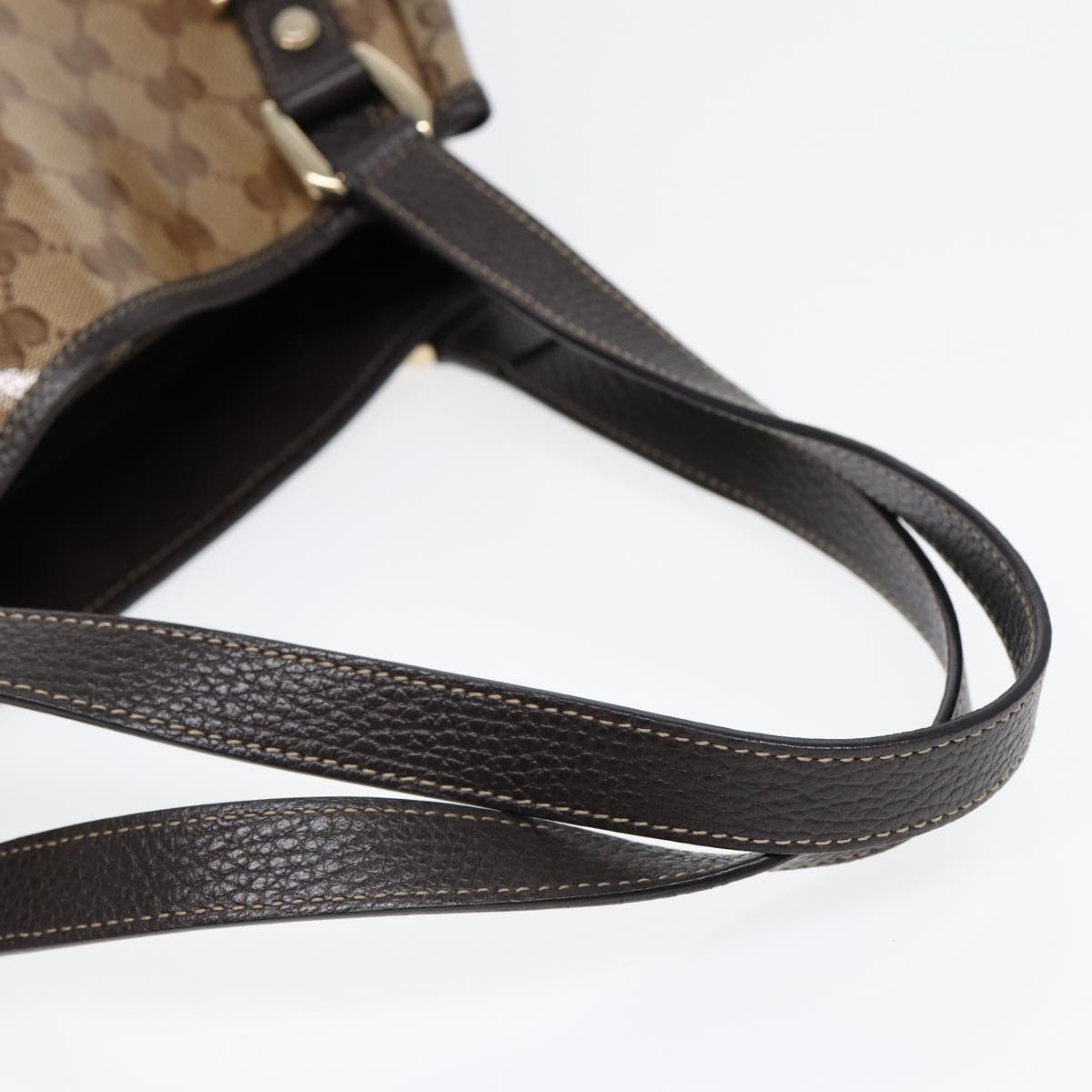 Gucci Brown Canvas Abbey