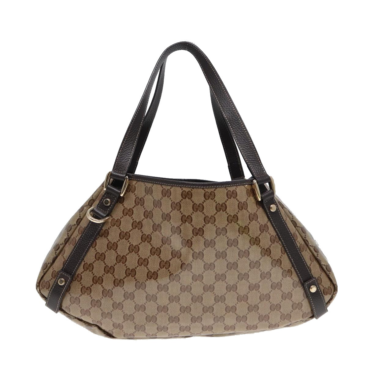 Gucci Brown Canvas Abbey
