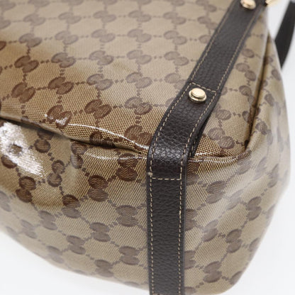 Gucci Brown Canvas Abbey