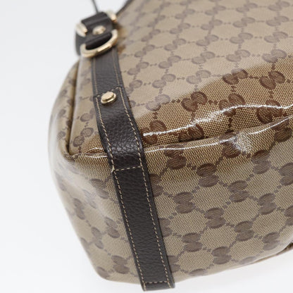Gucci Brown Canvas Abbey