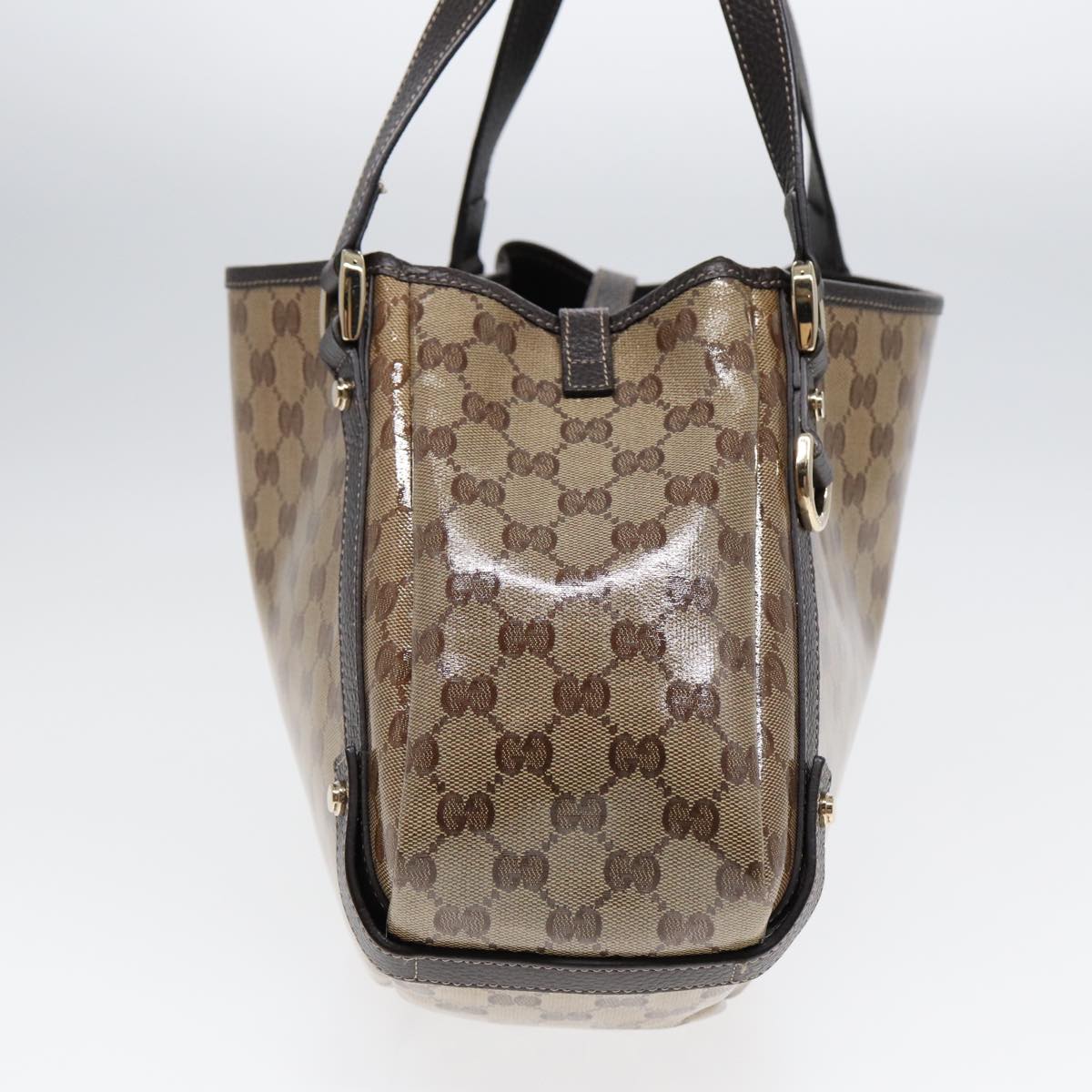 Gucci Brown Canvas Abbey