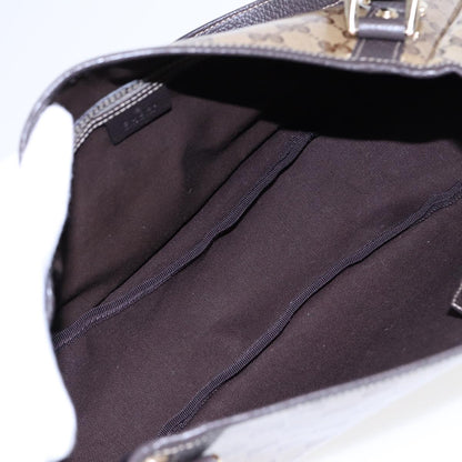 Gucci Brown Canvas Abbey