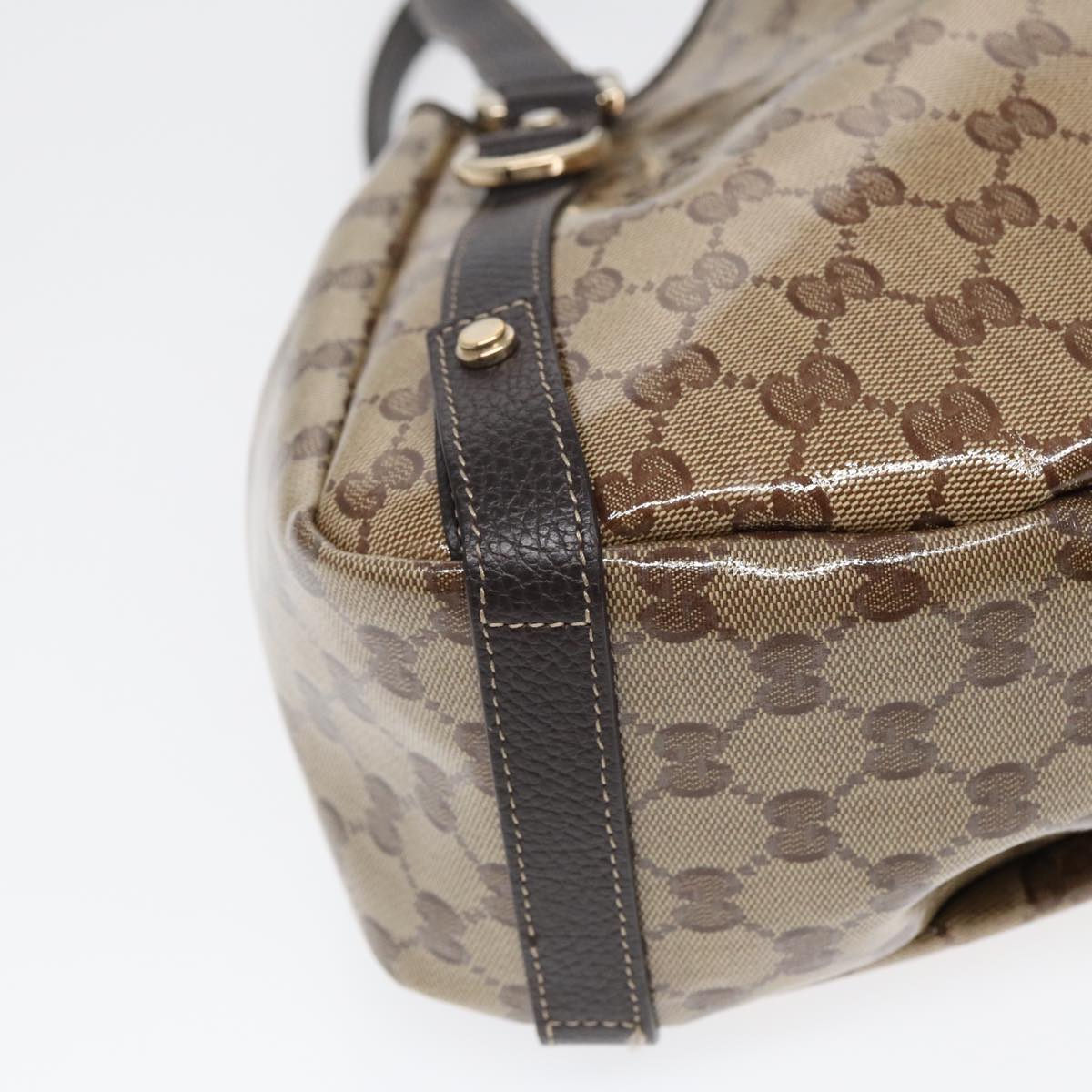 Gucci Brown Canvas Abbey