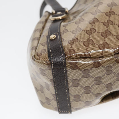 Gucci Brown Canvas Abbey