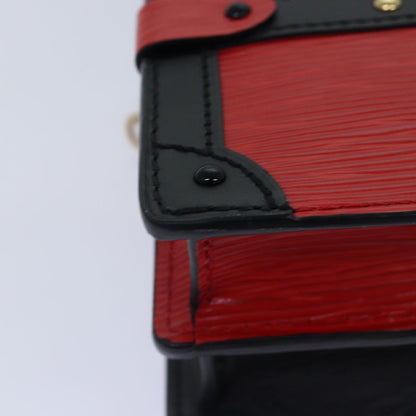Louis Vuitton Red Leather Trunk