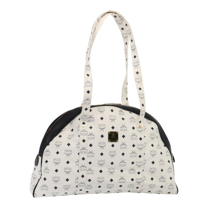 Mcm White Canvas Visetos