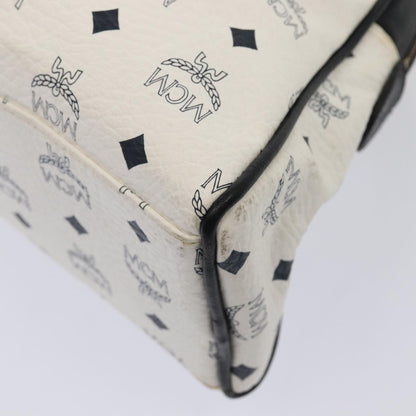 Mcm White Canvas Visetos