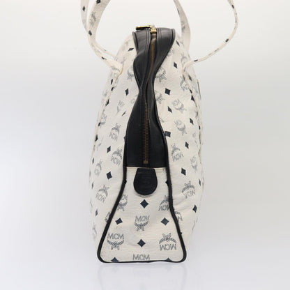 Mcm White Canvas Visetos