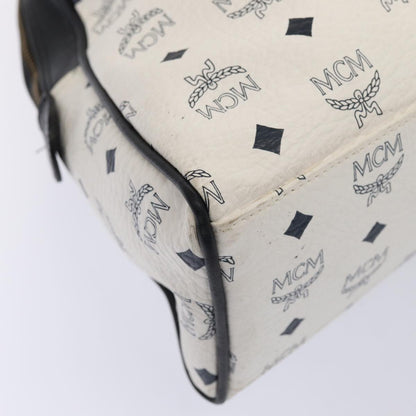 Mcm White Canvas Visetos