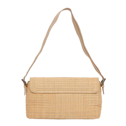 Bally Brown Canvas Shoulder