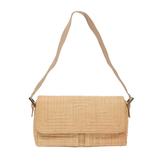 Bally Brown Canvas Shoulder